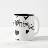 2 Couleurs Tasse (Devant droit)