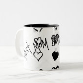 2 Couleurs Tasse (Devant gauche)