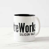 2 Couleurs Tasse (Devant droit)