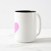 2 Couleurs Tasse (Devant droit)