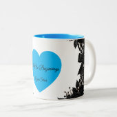 2 Couleurs Tasse (Devant droit)