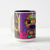 2 Couleurs Tasse (Devant gauche)