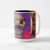 2 Couleurs Tasse (Devant droit)