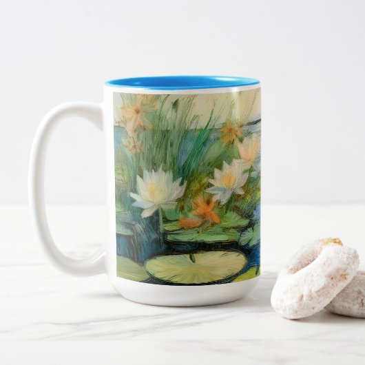 2 Couleurs Tasse (Avec donut)