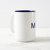 2 Couleurs Tasse (Devant gauche)
