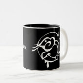 2 Couleurs Tasse #1 (Devant droit)