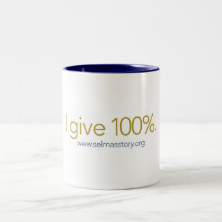 2 Couleurs Tasse 100% de l'histoire de Selma