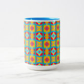 2 Couleurs Tasse - 105 - Rétro (Centre)
