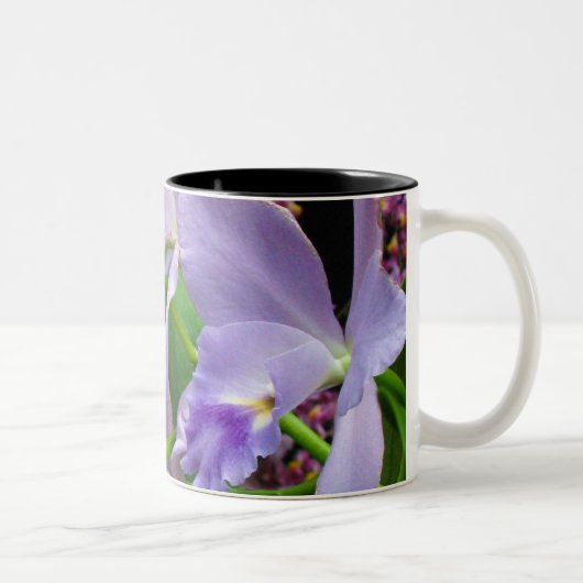 2 Couleurs Tasse 11 d'orchidée (Droit)