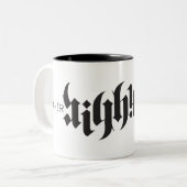 2 Couleurs Tasse 11oz créative de High'r (Devant gauche)