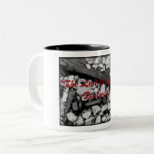 2 Couleurs Tasse - 18:2 de psaumes (Devant gauche)