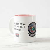 2 Couleurs Tasse 1 de Fe de pépite (Devant gauche)