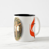 2 Couleurs Tasse #1 d'UMC (Devant droit)