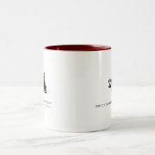 2 Couleurs Tasse — 1er régiment de Rhode Island (Centre)
