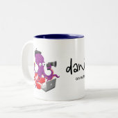 2 Couleurs Tasse 2009 de caractère de Danimations (Devant gauche)