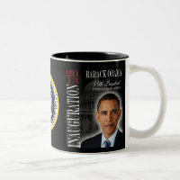 Tasse 2013 commémorative d'inauguration d'Obama