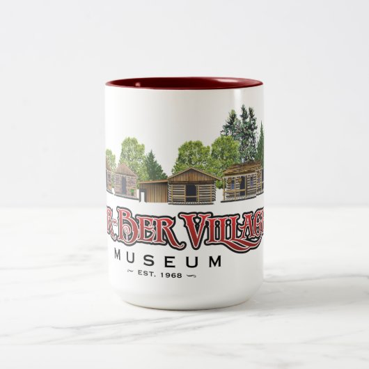 2 Couleurs Tasse 2014 de logo de Har-Village (Centre)