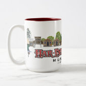 2 Couleurs Tasse 2014 de logo de Har-Village (Gauche)