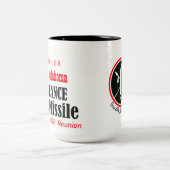 2 Couleurs Tasse 2018 de la Réunion de missile de lance (Centre)