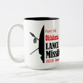 2 Couleurs Tasse 2018 de la Réunion de missile de lance (Gauche)