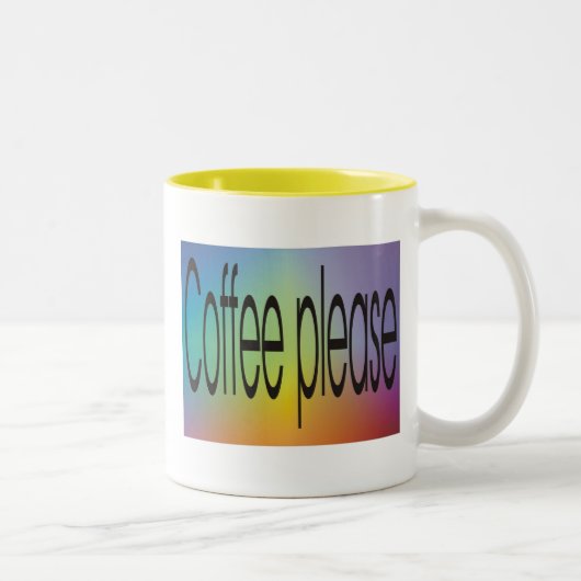 2 Couleurs Tasse #2 de Graphic1coffee (Droit)