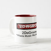 2 Couleurs tasse 2DaGroove (Devant gauche)