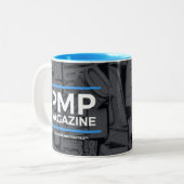 2 Couleurs Tasse 3 de magazine de PMP (Devant gauche)