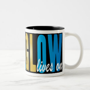 2 Couleurs Tasse #3 de postluminescence