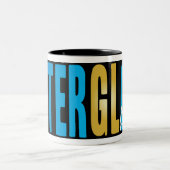 2 Couleurs Tasse #3 de postluminescence (Centre)