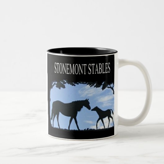 2 Couleurs Tasse 3 d'écuries de Stonemont (Droit)
