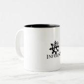 2 Couleurs Tasse #3 d'enfer (Devant gauche)