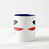 2 Couleurs Tasse 5 de Fishermans de mouche (Centre)