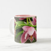 2 Couleurs Tasse 7 d'orchidée (Devant gauche)