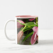 2 Couleurs Tasse 7 d'orchidée (Gauche)