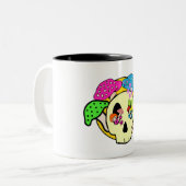 2 Couleurs Tasse à café (Devant gauche)
