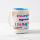 2 Couleurs tasse à café (Devant gauche)