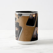 2 Couleurs Tasse à café (Centre)