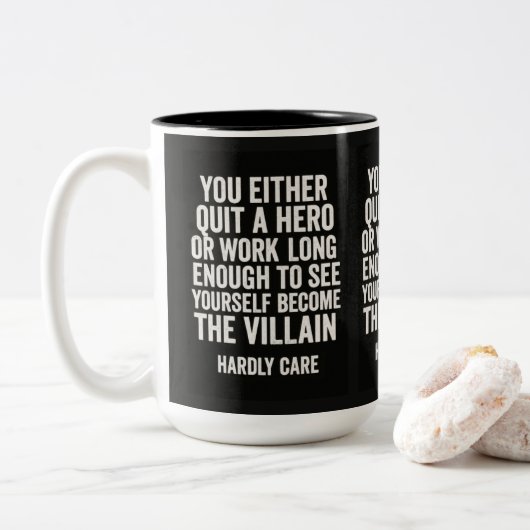 2 Couleurs Tasse à café (Avec donut)