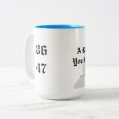 2 Couleurs Tasse à café 86 47 (Devant gauche)