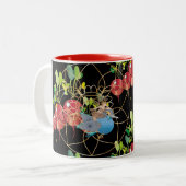 2 Couleurs Tasse à café à deux tons (Devant gauche)