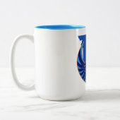 2 Couleurs Tasse à café Alliance Blue Wing (Gauche)