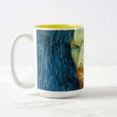 2 Couleurs Tasse à café Autoportrait de Van Gogh (Gauche)