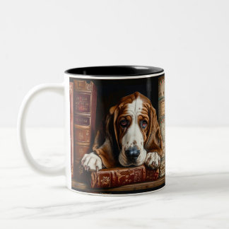 2 Couleurs Tasse à café avec chiot Treeing Walker Coonhound
