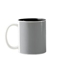 Tasse à café bicolore Minimaliste Chat