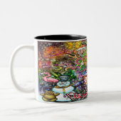 2 Couleurs Tasse à café bicolore Pixies Rainbow (Gauche)