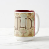 2 Couleurs Tasse à café BUILD (Devant droit)