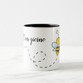 2 Couleurs Tasse à café « Buon giorno " (Centre)