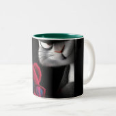 2 Couleurs Tasse à café Burning Ice Cube – Art de Feu & Glace (Devant droit)
