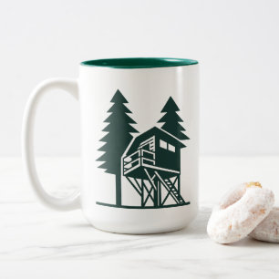 2 Couleurs Tasse à café Cabane de Gatesman