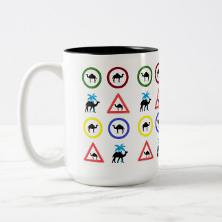 2 Couleurs Tasse à café Chameau Dromadaire